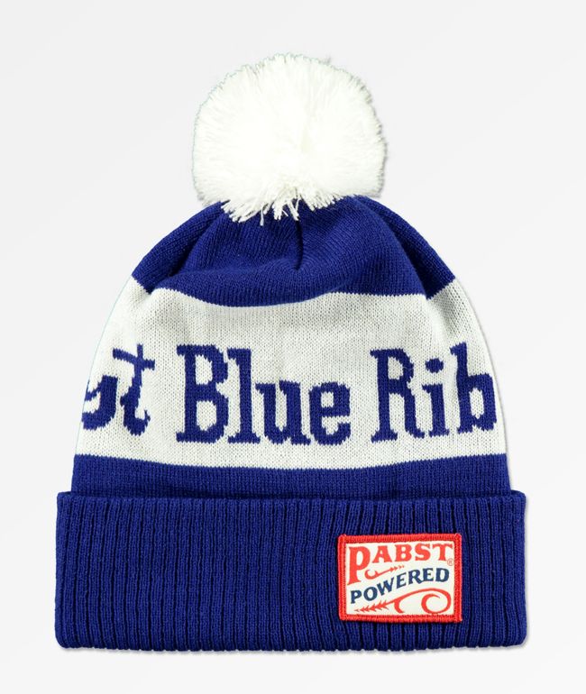 Spacecraft PBR Blue Pom Beanie | Zumiez