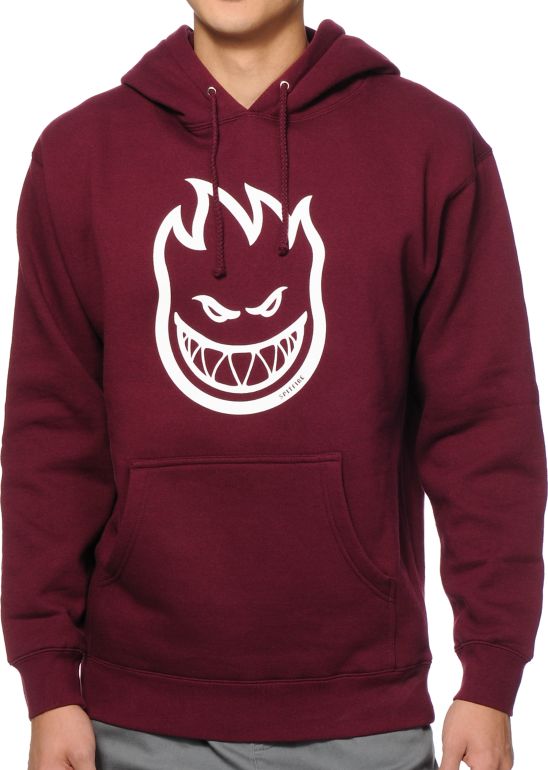 Maroon spitfire hoodie clearance