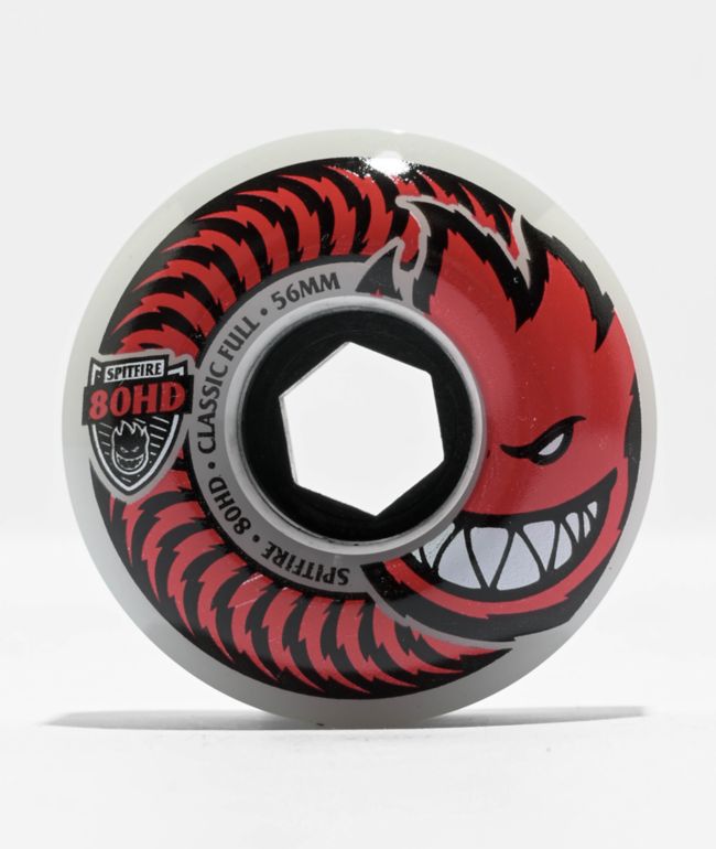 Spitfire Classic Full 56mm 80hd Clear Skateboard Wheels