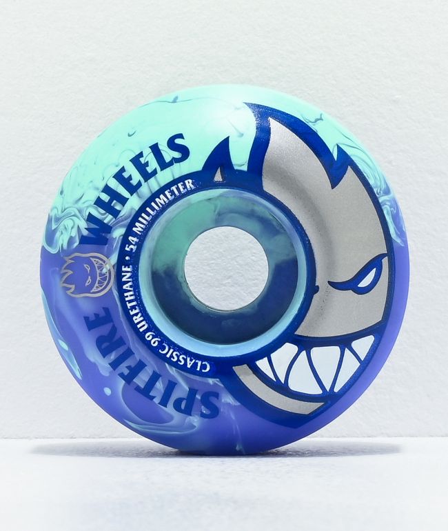 Colored spitfire wheels