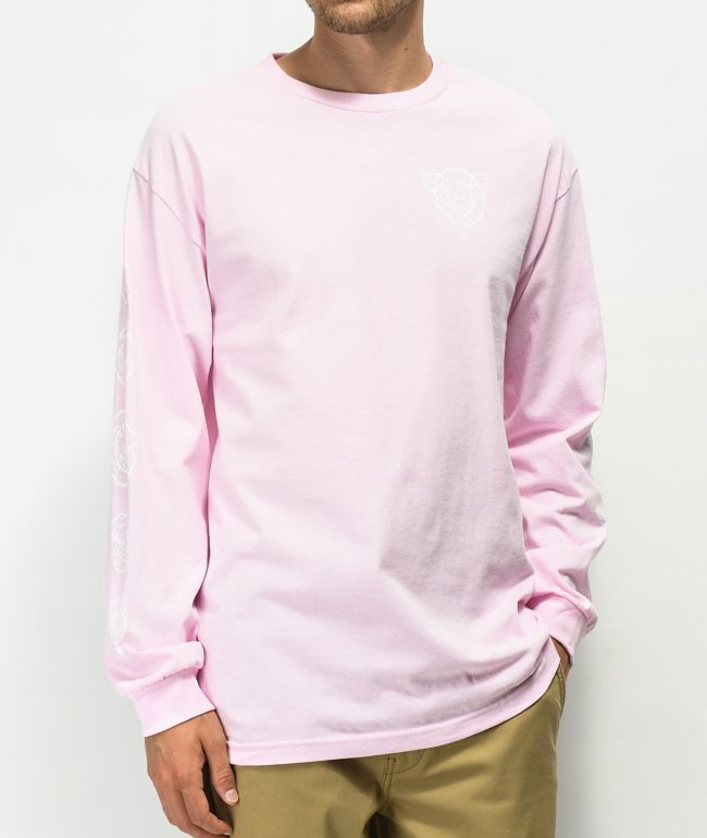 Long sleeve pink tee Clearance