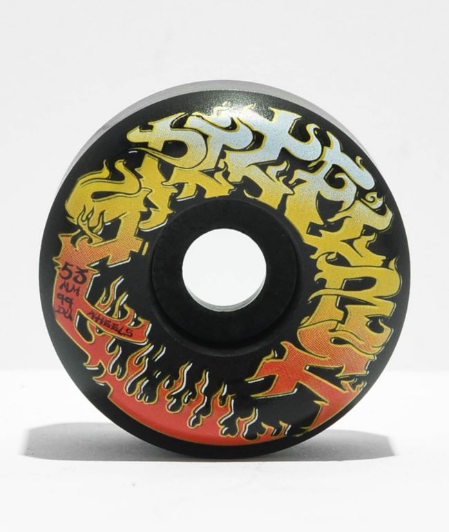 Spitfire Savie Formula Four 53mm 99a Black Skateboard Wheels