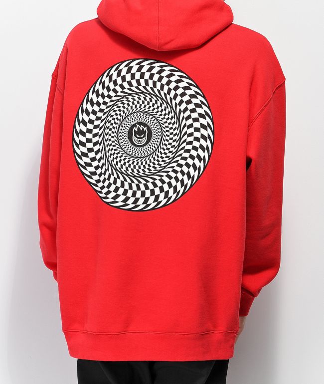 red spitfire hoodie