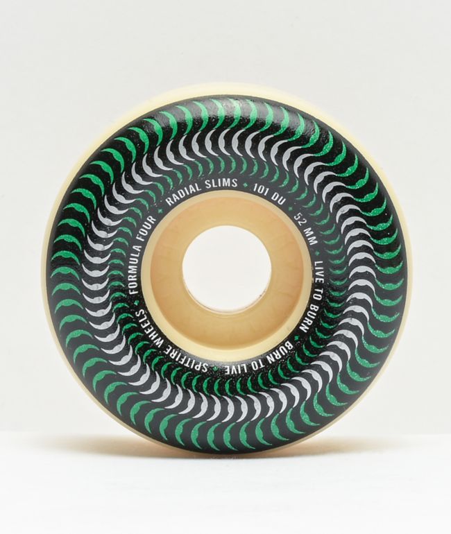 Spitfire Venomous Radial Slims 52mm 101a Skateboard Wheels