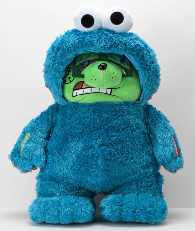 cookie monster teddy bear