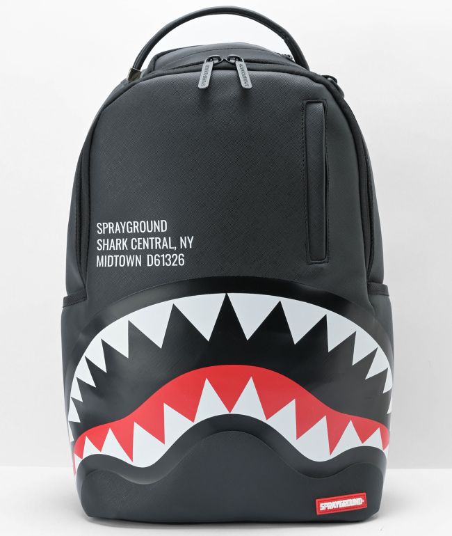 Sprayground Powder Shark White Backpack