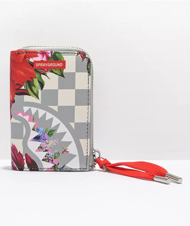 Sprayground Jardin Du Palais White Wallet