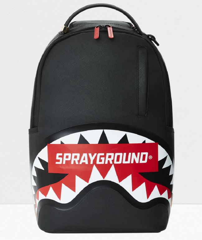 Sprayground Logo Core Black Backpack