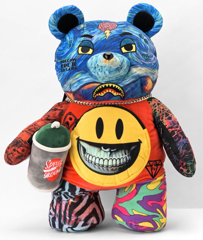 Sprayground Ron English Bear Backpack