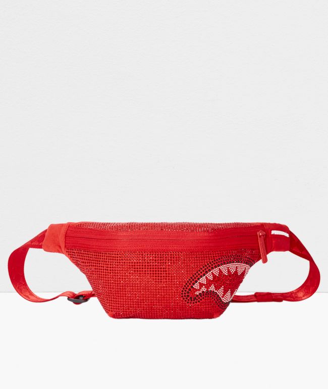 cheap red fanny pack