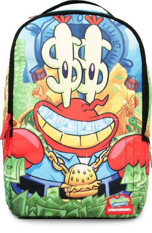 sprayground spongebob backpack