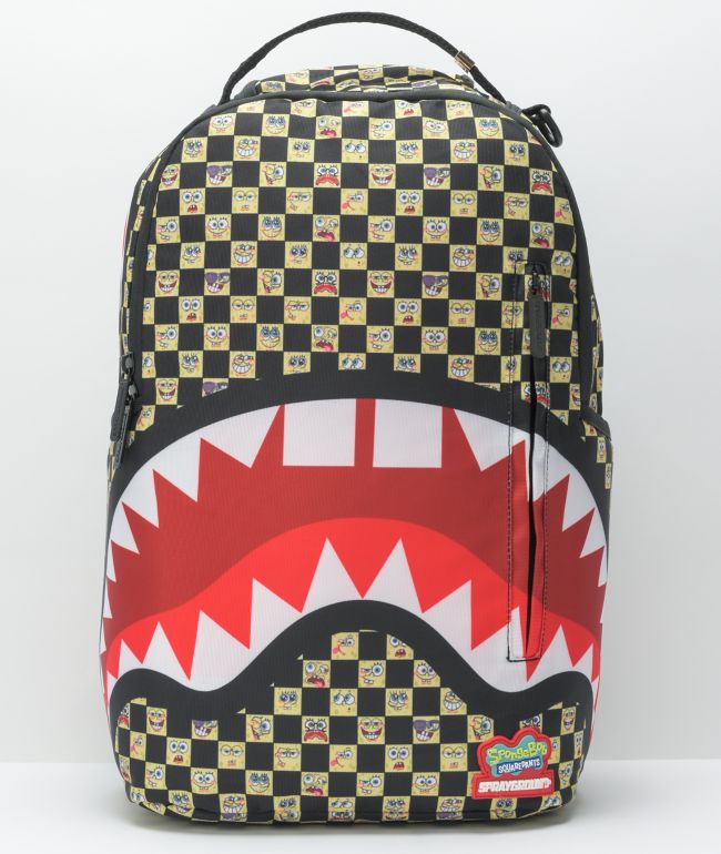 sprayground spongebob backpack