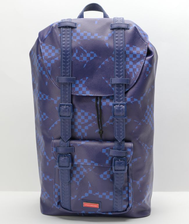 Sprayground The Hills Blue Camo Backpack