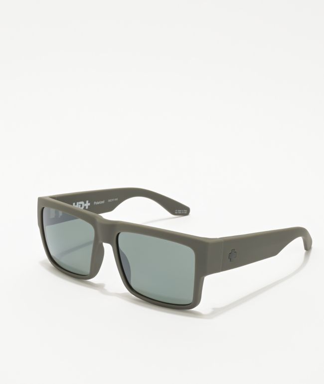 Spy Cyrus HD Plus gafas de sol polarizadas en gris oscuro mate y gris verde
