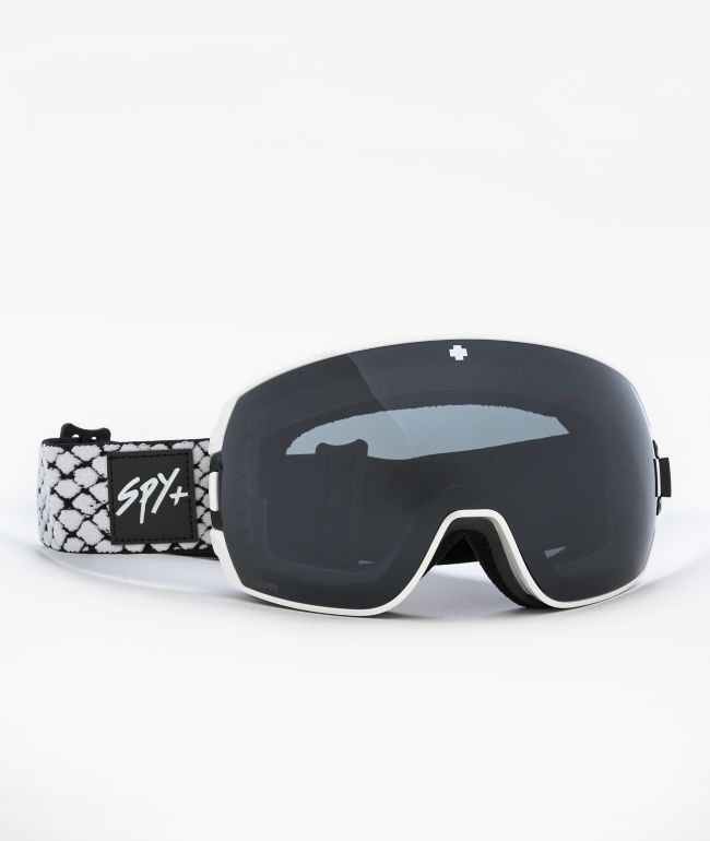 Spy Legacy Viper White & Happy Grey Snowboard Goggles