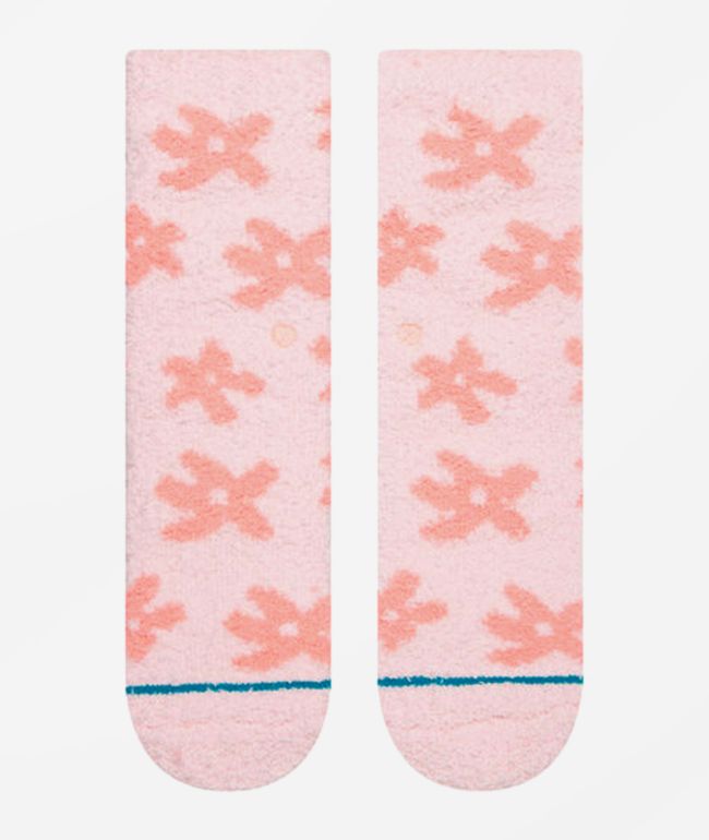 Stance Pollen Pink Plush Crew Socks