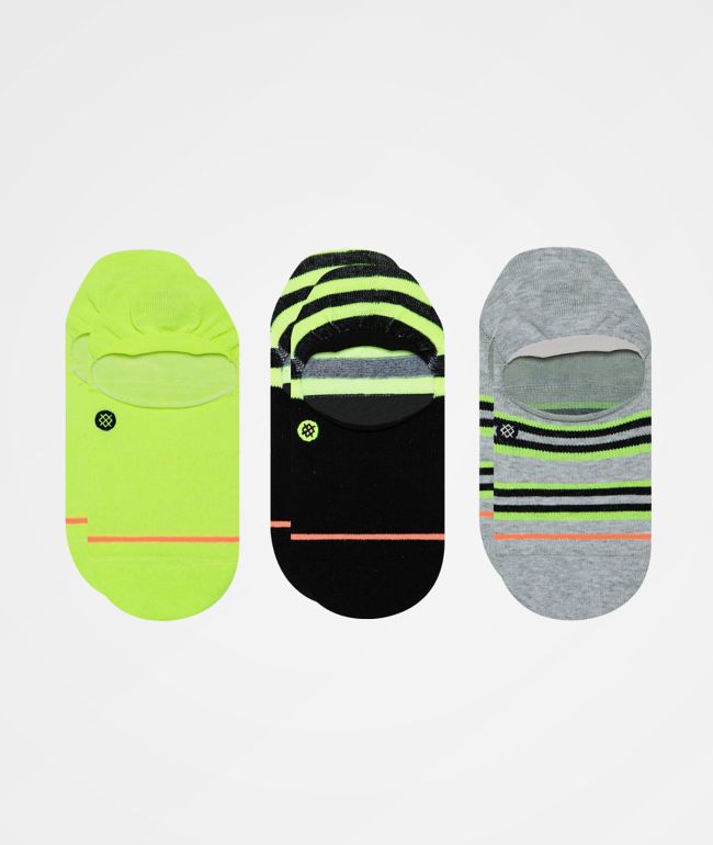 Stance Volt 3 Pack No Show Socks Zumiez