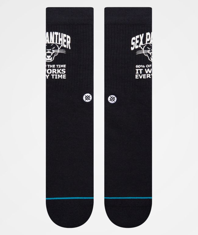 Stance x Anchorman By Odean Black Crew Socks
