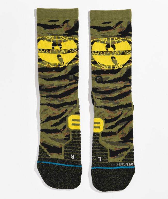 Stance x Tang Clan Wu World camuflaje Calcetines