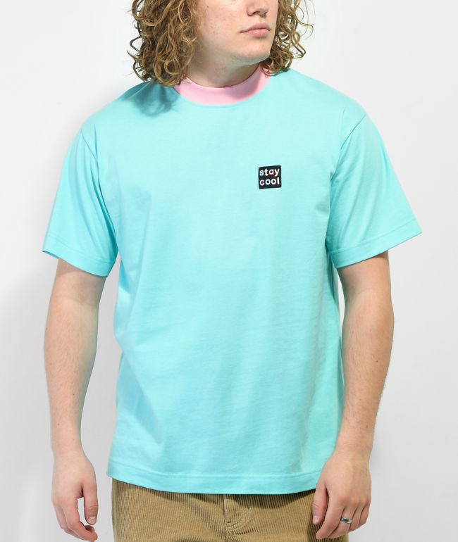 Staycoolnyc Classic Knit camiseta espuma de mar