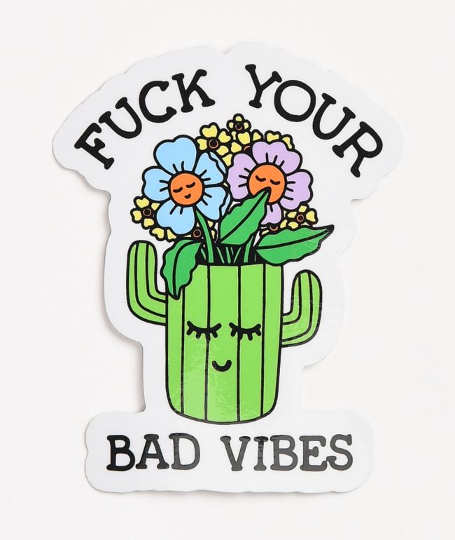 Stickie Bandits Bad Vibes Sticker