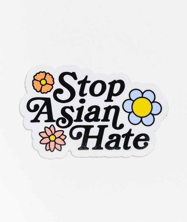 Stickie Bandits Stop Asian Hate Sticker