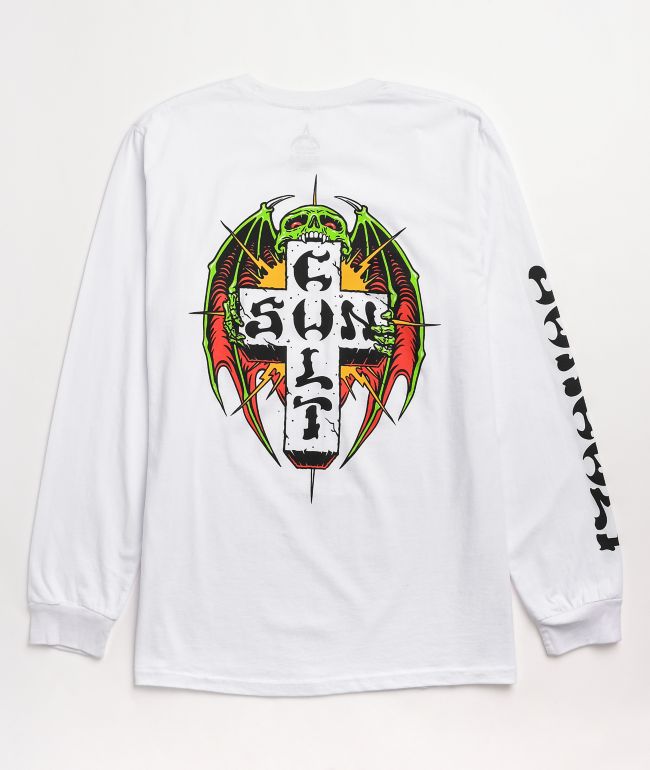 SunCult Suntown White Long Sleeve T-Shirt