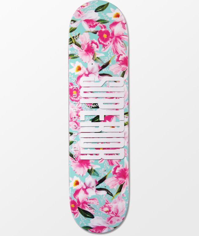 Superior Floral 8.0"  tabla de skate