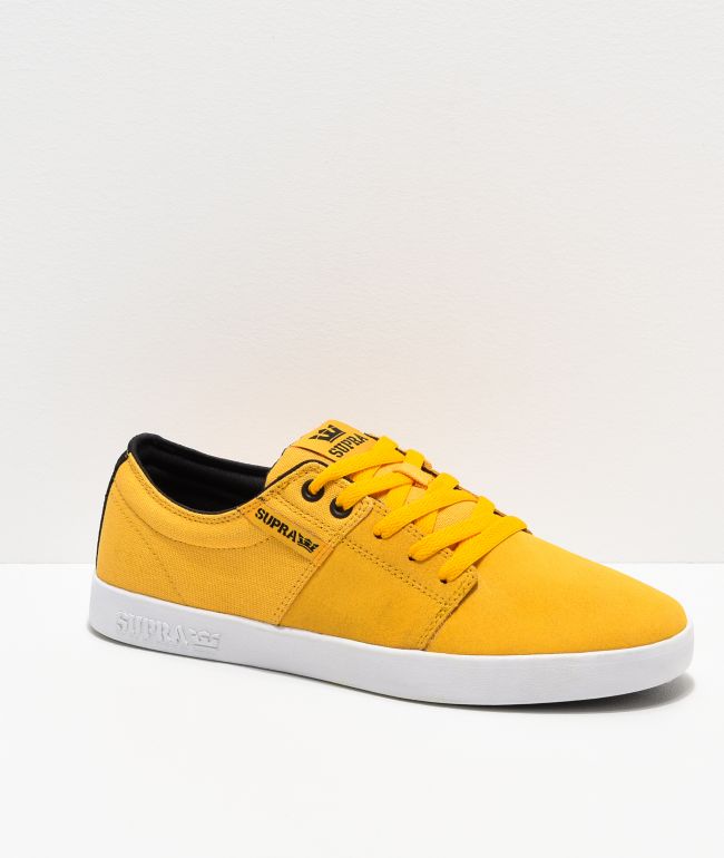supra yellow shoes