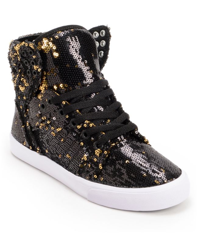 womens gold sparkly shoes