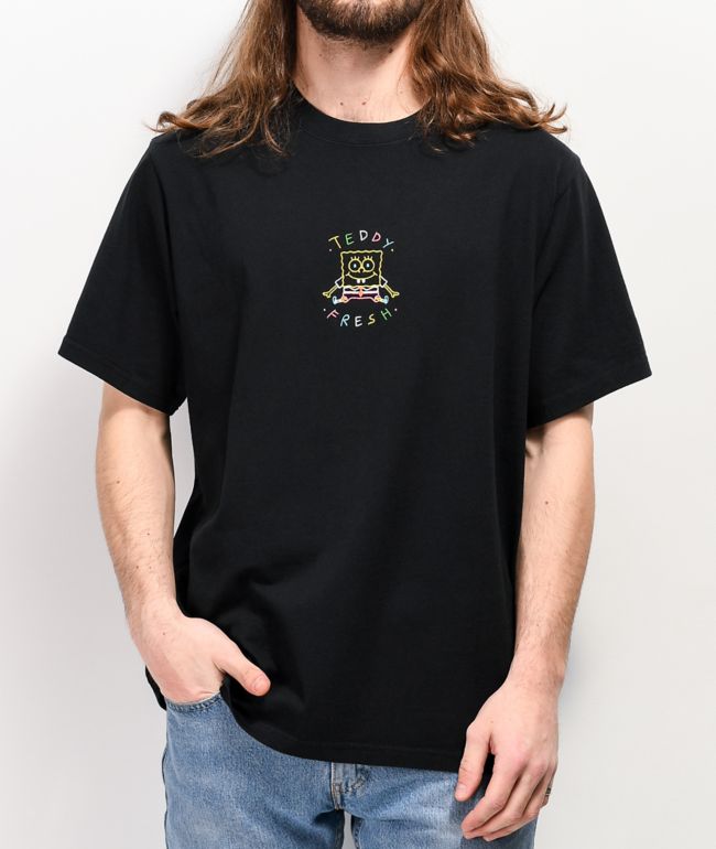 teddy fresh x spongebob shirt