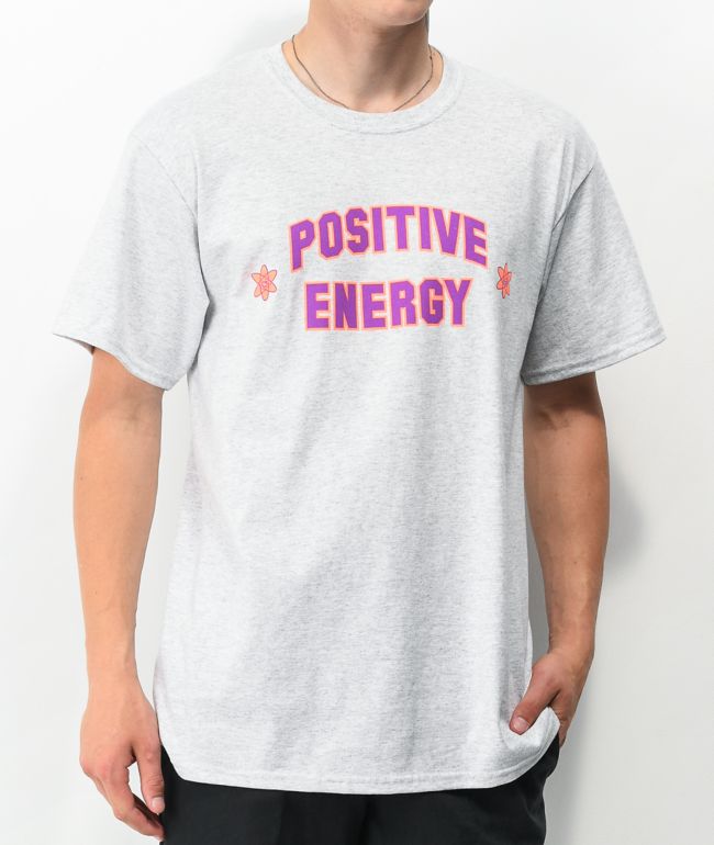 Teenage Positive Energy Grey T-Shirt