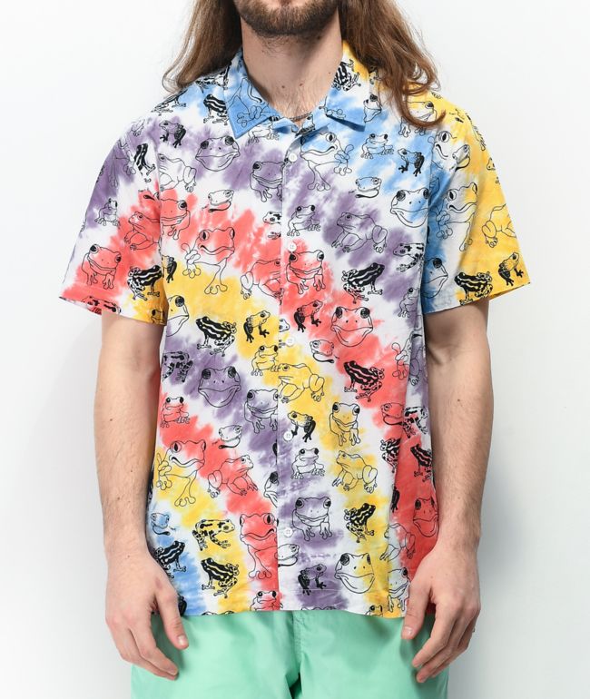 Button up tie dye shirts Outlet