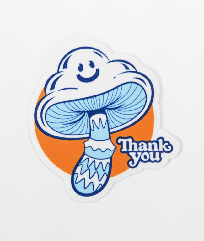 Thank You Shroom Cloud pegatina