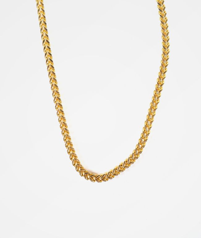 The Gold Gods 6mm Gold Franco Chain Necklace