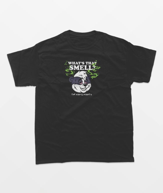 The High & Mighty Skunky Black T-Shirt