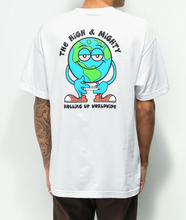 The High & Mighty Worldwide White T-Shirt
