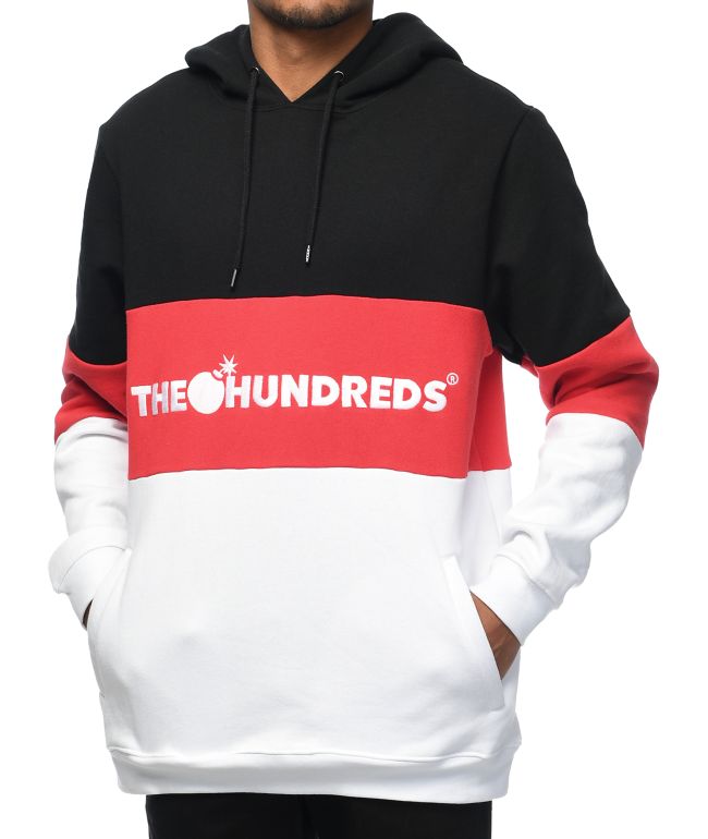 the hundreds white hoodie