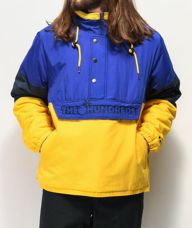 Yellow Anorak Puffer Jacket