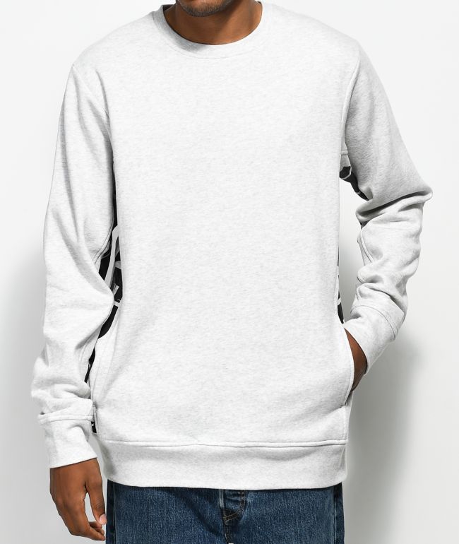 Download The Hundreds Sidewinder Athletic Heather Grey Crew Neck ...