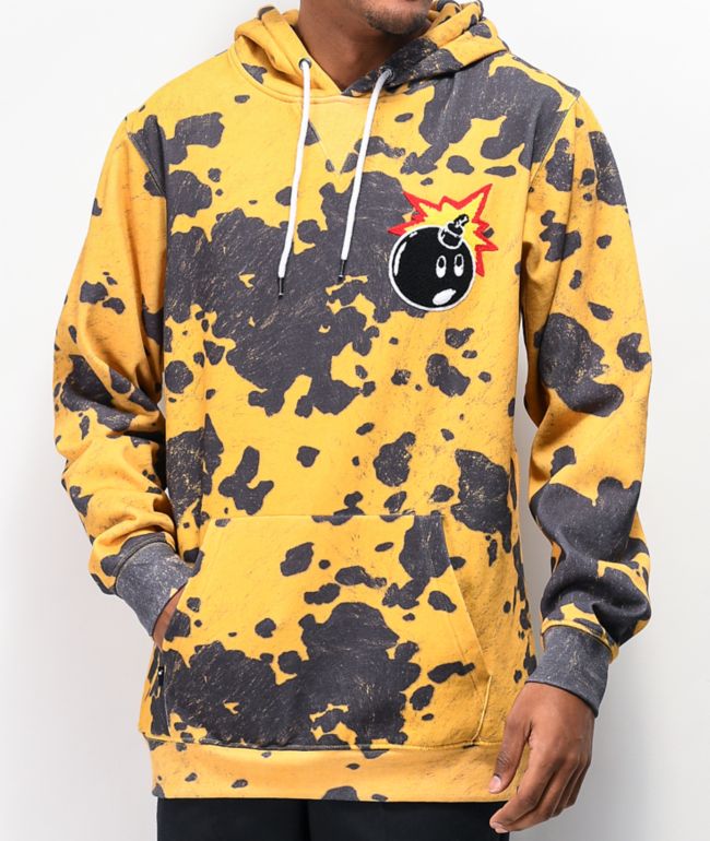 mustard yellow hoodie