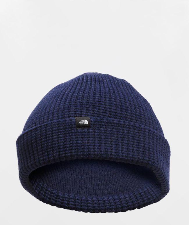 The North Face Waffle Navy Beanie