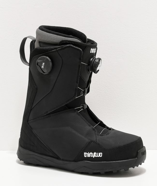ThirtyTwo Lashed Double Boa Black Snowboard Boots 2020