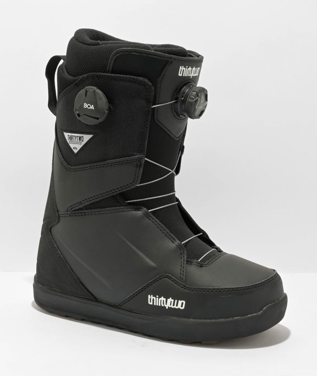 ThirtyTwo Lashed Double Boa Black Snowboard Boots 2023