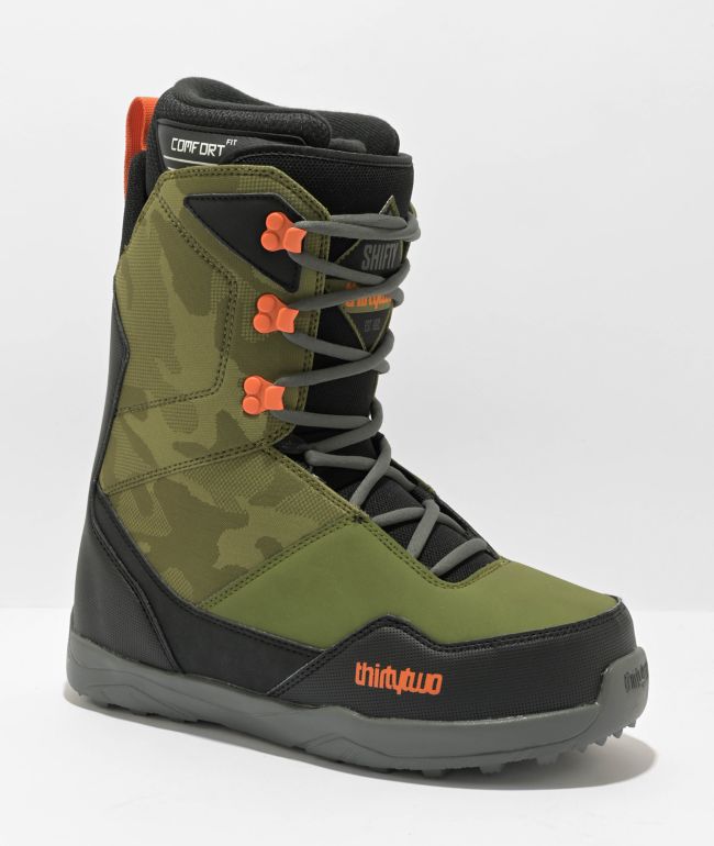 ThirtyTwo Shifty Green Snowboard Boot 2023