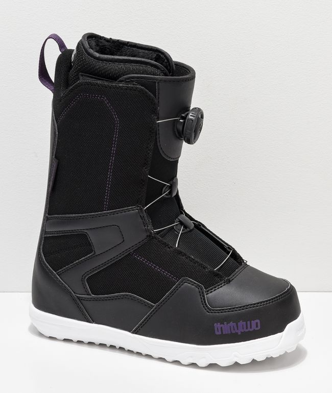 ThirtyTwo Womens Shifty Boa Black Snowboard Boots 2019