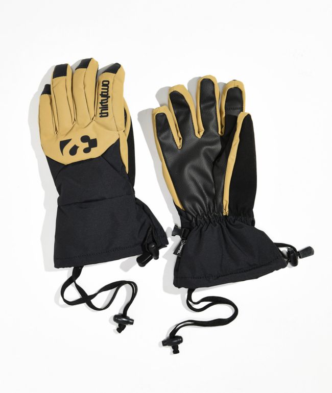 Thirtytwo Lashed black & Tan Snowboard Gloves