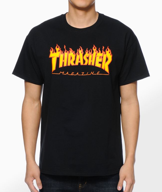 Thrasher Flame S/S Tee 