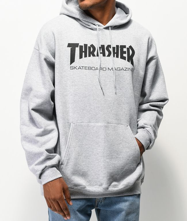 Thrasher Skate Mag Grey Hoodie | Zumiez