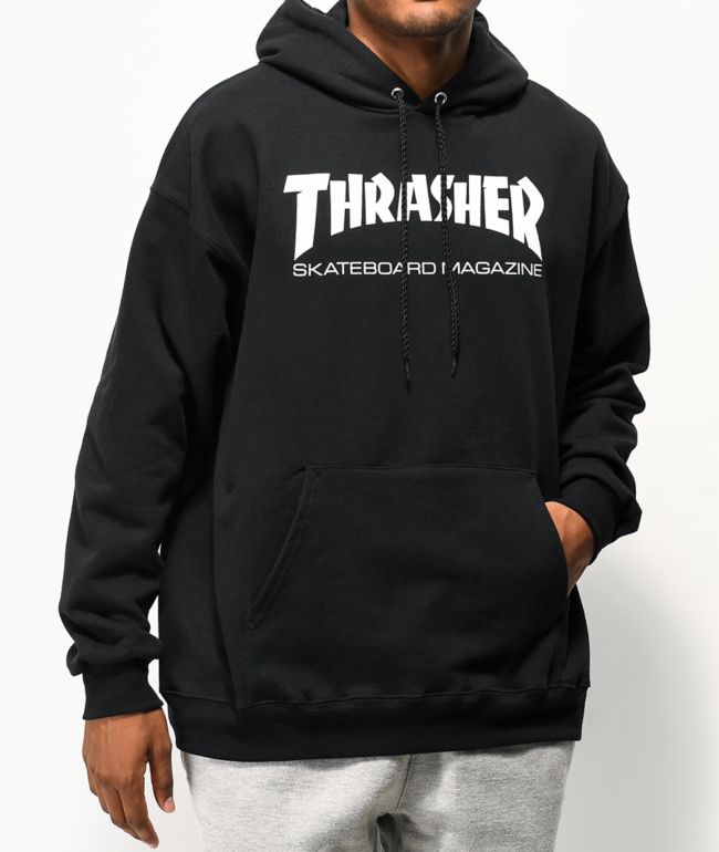 Thrasher Skate Mag sudadera con capucha negra